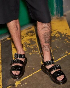 Dr. Martens Gryphon Alternatieve Brando Leren Sandalen met Band^UNISEX Sandalen|Sandalen