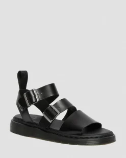 Dr. Martens Gryphon Brando Leren Sandalen met Band^MENS Sandalen|Sandalen