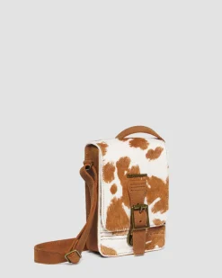Dr. Martens Hair-On Koeienprint Verticale Schoudertas^KIDS Accessoires Sale|Leren Tassen