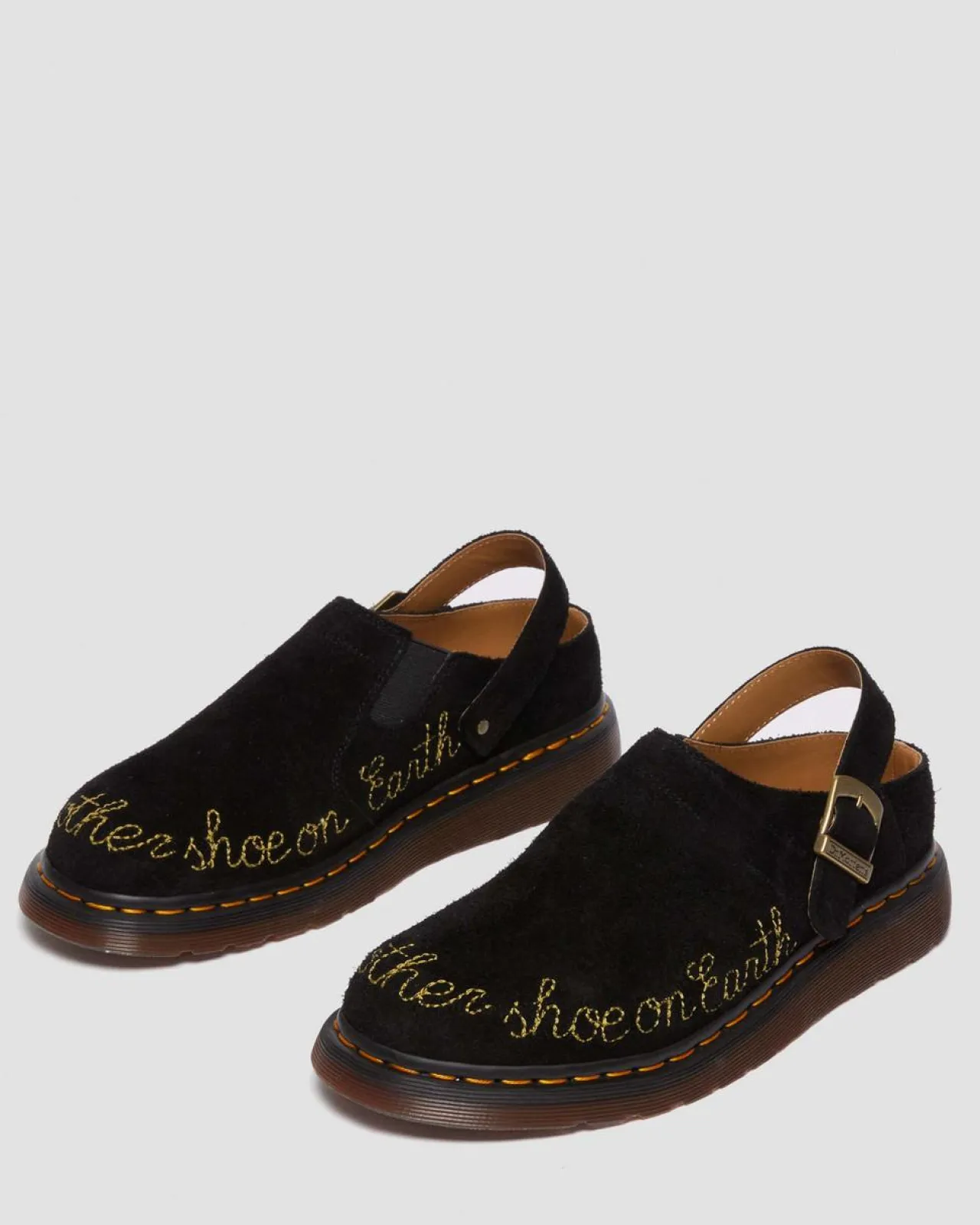 Dr. Martens Isham Desert Oasis Suède Mules^MENS Heren Sale|Suède