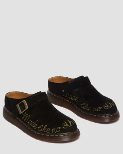 Dr. Martens Isham Desert Oasis Suède Mules^MENS Heren Sale|Suède