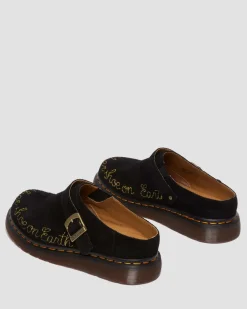 Dr. Martens Isham Desert Oasis Suède Mules^MENS Heren Sale|Suède