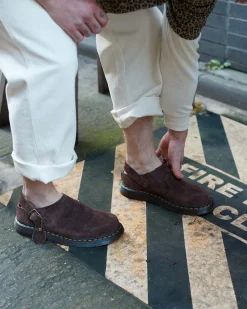 Dr. Martens Isham Desert Oasis Suède Mules^MENS Suède|Nieuw Binnen