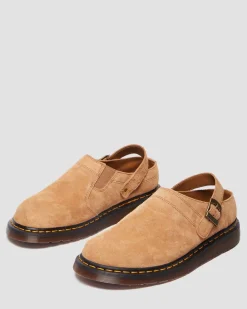 Dr. Martens Isham Desert Oasis Suède Mules^MENS Suède|Nieuw Binnen