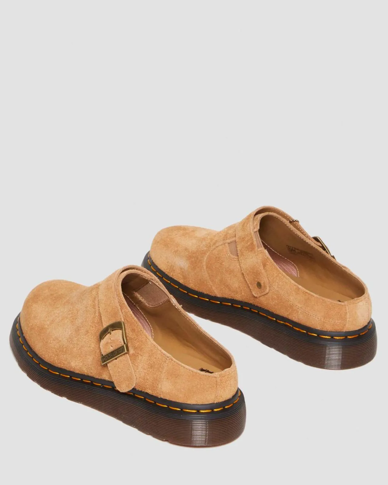 Dr. Martens Isham Desert Oasis Suède Mules^MENS Suède|Nieuw Binnen