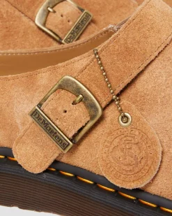 Dr. Martens Isham Desert Oasis Suède Mules^MENS Suède|Nieuw Binnen
