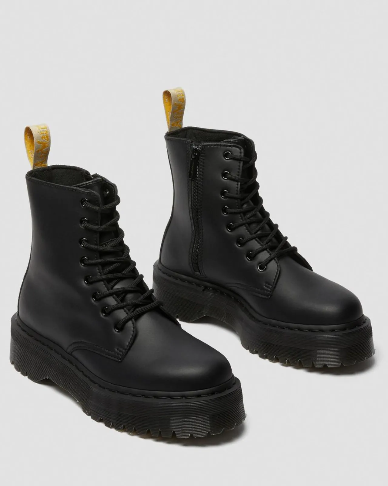 Dr. Martens Jado II Mono Vegan Platformlaarzen^TRENDING-STYLES-UK Platform Laarzen|Vegan Laarzen