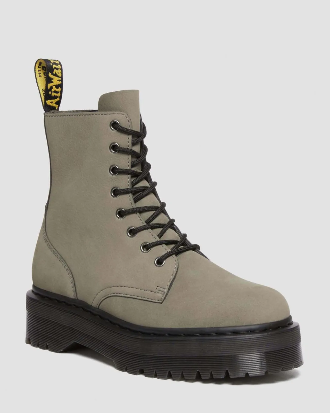 Dr. Martens Jadon Gemalen Nubuck Platform Laarzen^UNISEX Heren Sale|Trending Stijlen