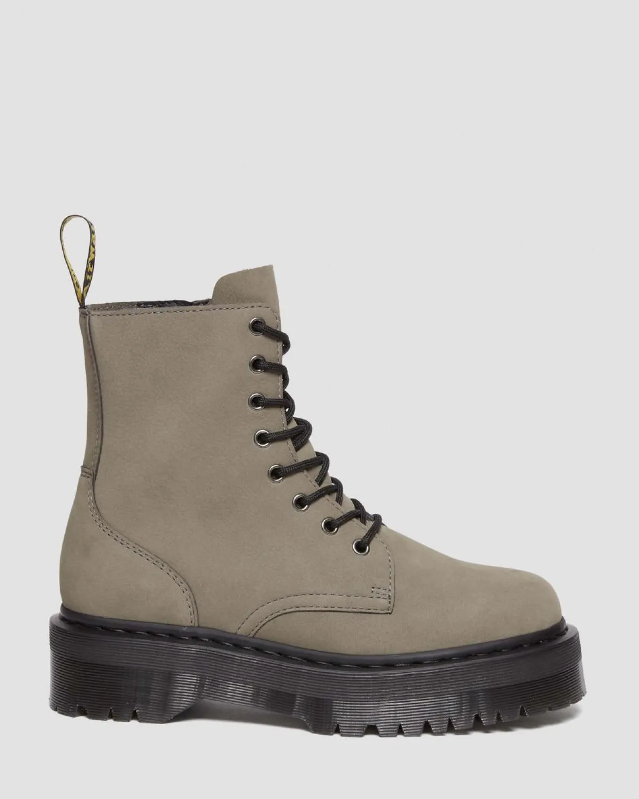 Dr. Martens Jadon Gemalen Nubuck Platform Laarzen^UNISEX Heren Sale|Trending Stijlen