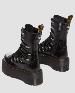 Dr. Martens Jadon Hi LTT Max Leren Platform Laarzen^UNISEX Hoge Laarzen|Platform Laarzen