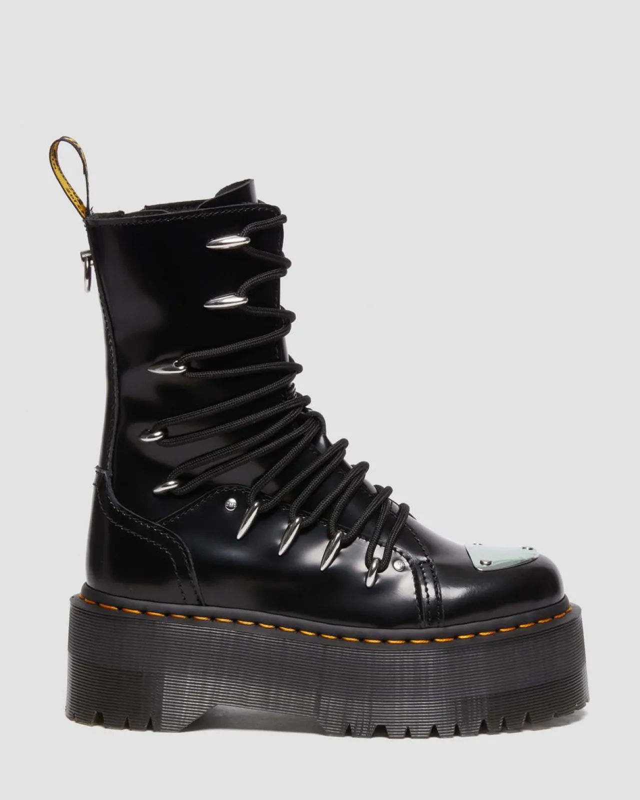 Dr. Martens Jadon Hi LTT Max Leren Platform Laarzen^UNISEX Hoge Laarzen|Platform Laarzen