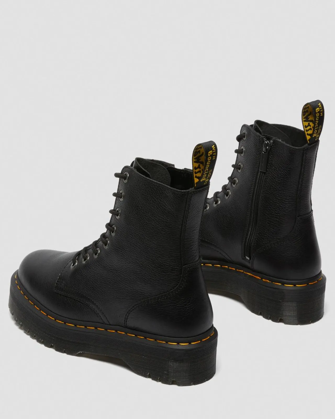 Dr. Martens Jadon III Pisa Leren Platformlaarzen^WOMENS Trending Stijlen|Veterlaarzen