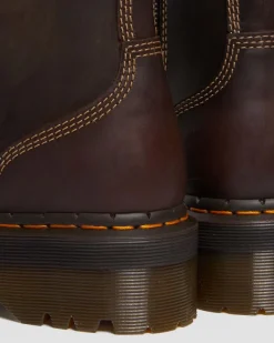 Dr. Martens Jadon Leren Platform Laarzen^WOMENS Trending Stijlen|Winter Stijlen