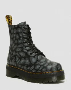 Dr. Martens Jadon Luipaard Print Platform Laarzen^MENS Heren Sale|Dames Sale