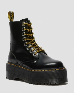 Dr. Martens Jadon Max Buttero Leren Platformlaarzen^UNISEX Veterlaarzen|Enkellaarzen