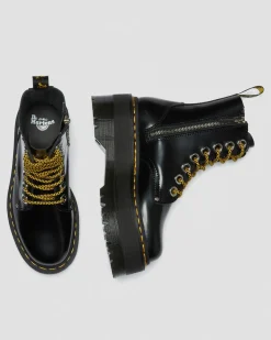 Dr. Martens Jadon Max Buttero Leren Platformlaarzen^UNISEX Veterlaarzen|Enkellaarzen