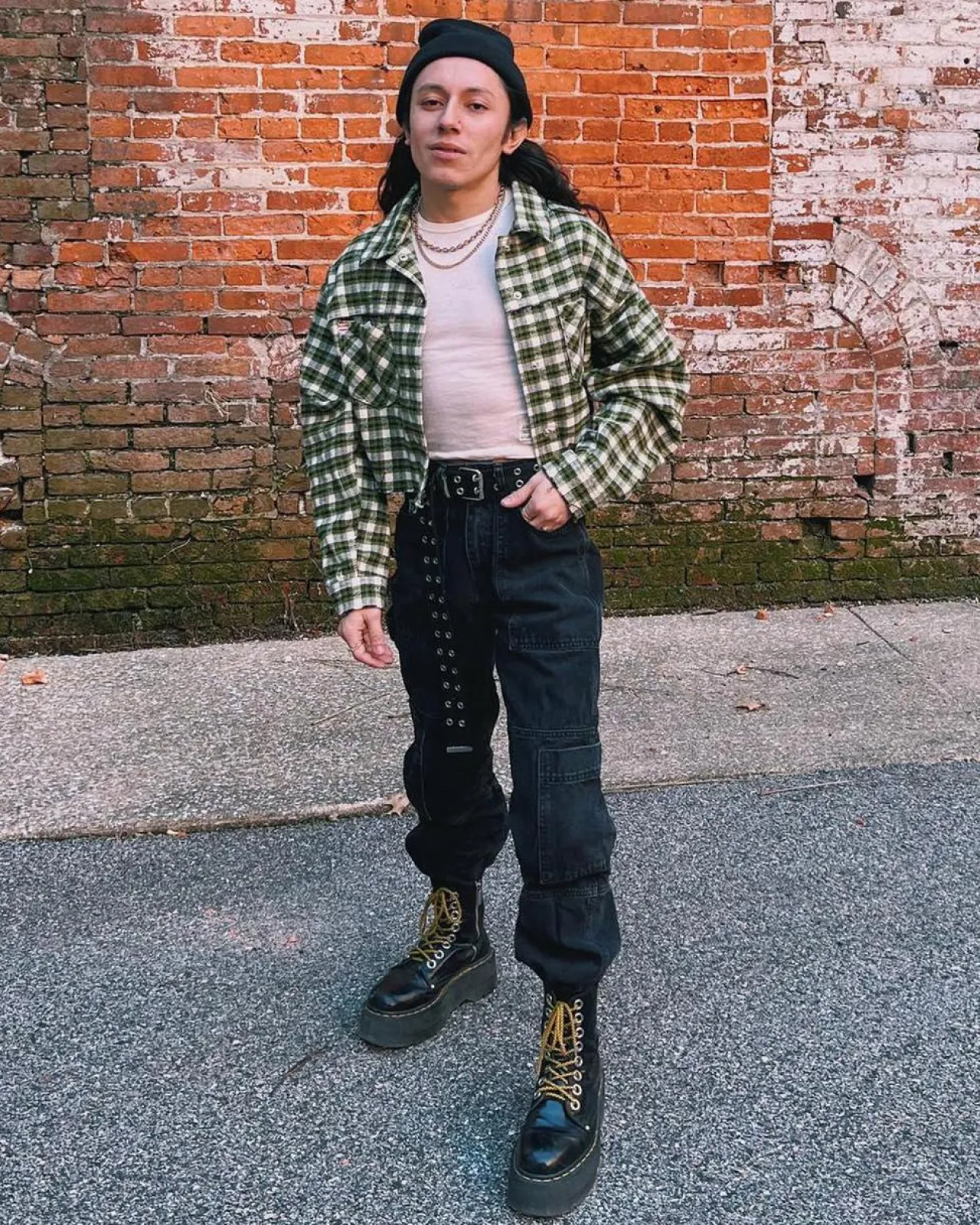 Dr. Martens Jadon Max Buttero Leren Platformlaarzen^UNISEX Veterlaarzen|Enkellaarzen