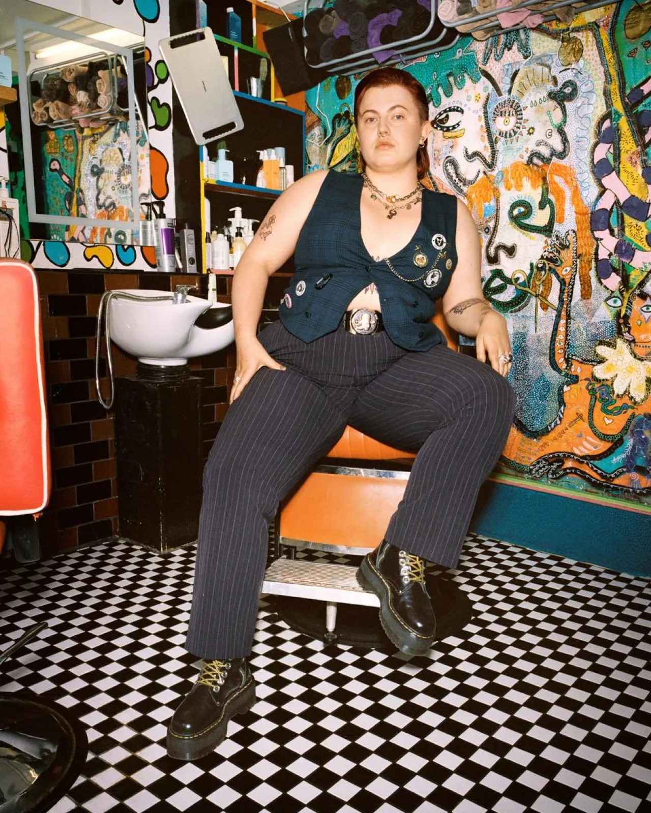 Dr. Martens Jadon Max Buttero Leren Platformlaarzen^UNISEX Veterlaarzen|Enkellaarzen