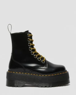 Dr. Martens Jadon Max Buttero Leren Platformlaarzen^UNISEX Veterlaarzen|Enkellaarzen