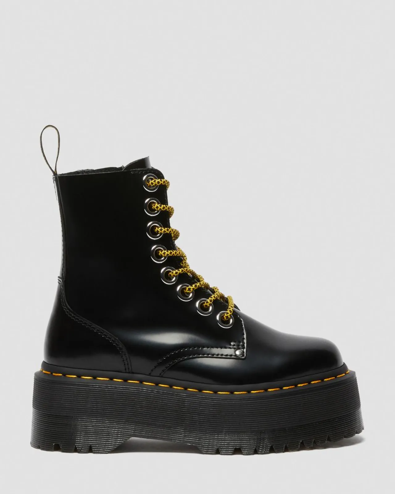 Dr. Martens Jadon Max Buttero Leren Platformlaarzen^UNISEX Veterlaarzen|Enkellaarzen