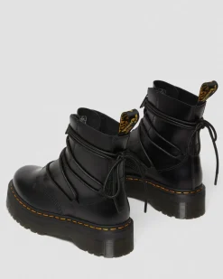 Dr. Martens Jarrick II Leren Platform Veterlaarzen^GIFTS Trending Stijlen|Platform Laarzen