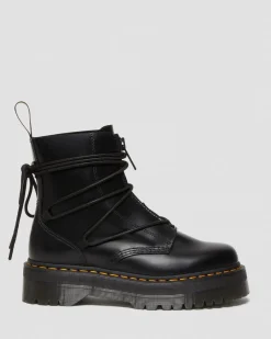 Dr. Martens Jarrick II Leren Platform Veterlaarzen^GIFTS Trending Stijlen|Platform Laarzen