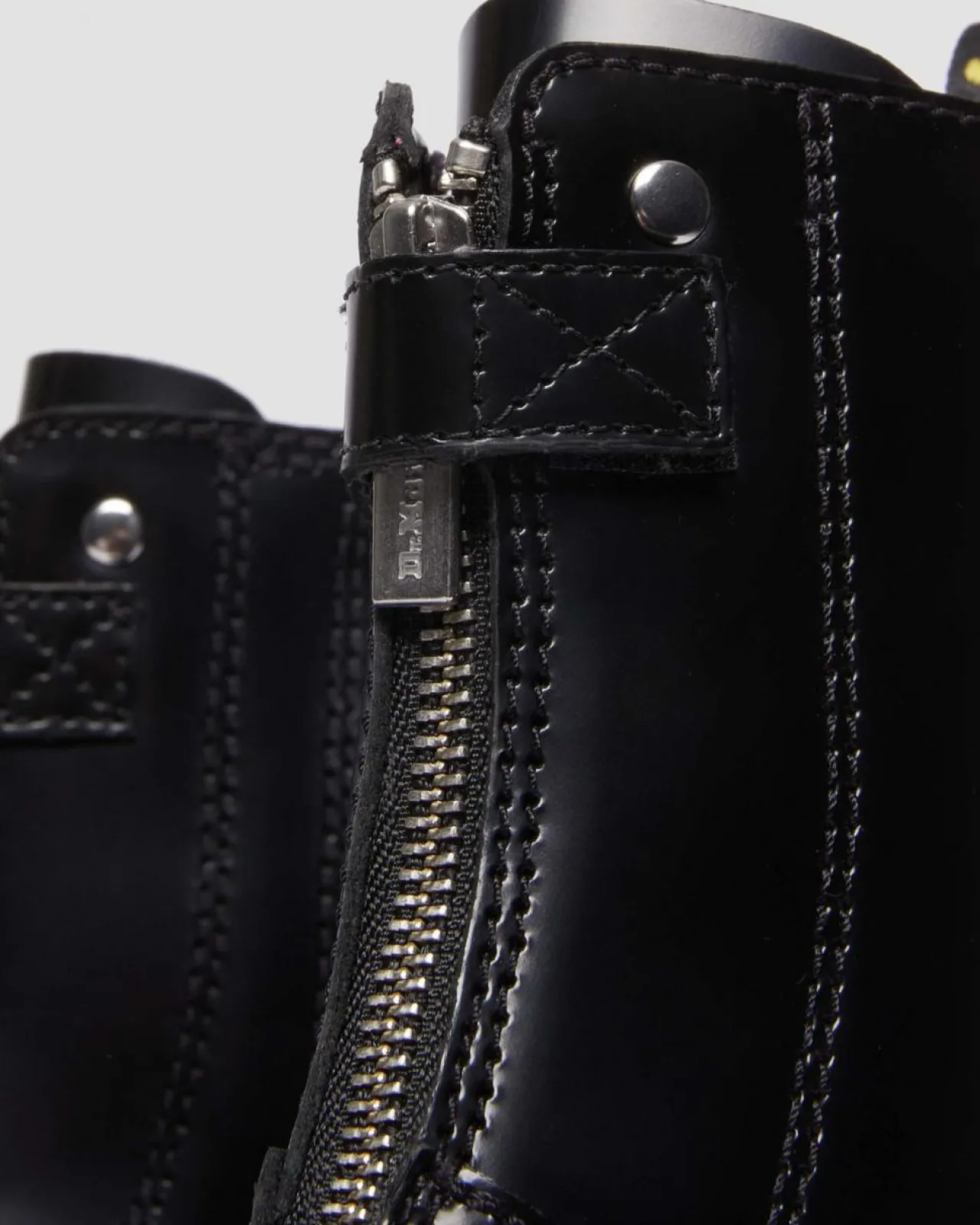 Dr. Martens Jetta Hi Max Buttero Leren Platform Laarzen^UNISEX Platform Laarzen|Laarzen