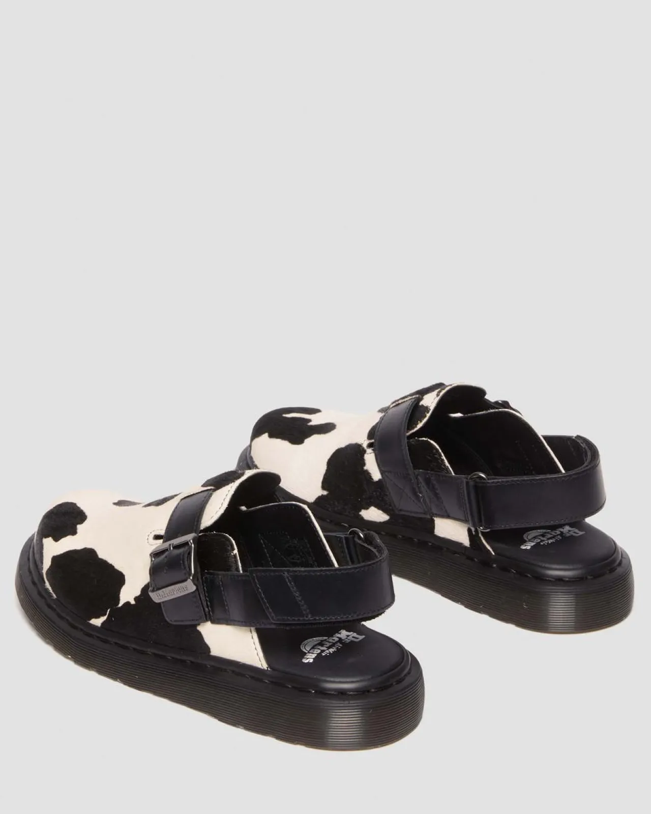 Dr. Martens Jorge II Hair-On Koeienprint Mules^MENS Sandalen|Schoenen
