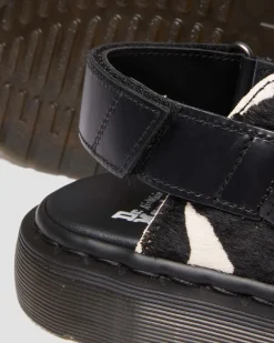 Dr. Martens Jorge II Hair-On Koeienprint Mules^MENS Sandalen|Schoenen