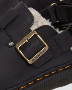 Dr. Martens Jorge II Imitatiebont Gevoerde Mules^UNISEX Nieuw Binnen|Casual Stijlen