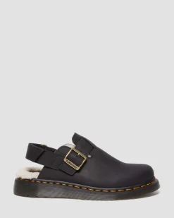 Dr. Martens Jorge II Imitatiebont Gevoerde Mules^UNISEX Nieuw Binnen|Casual Stijlen