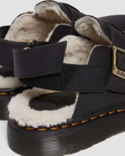 Dr. Martens Jorge II Imitatiebont Gevoerde Mules^UNISEX Nieuw Binnen|Casual Stijlen