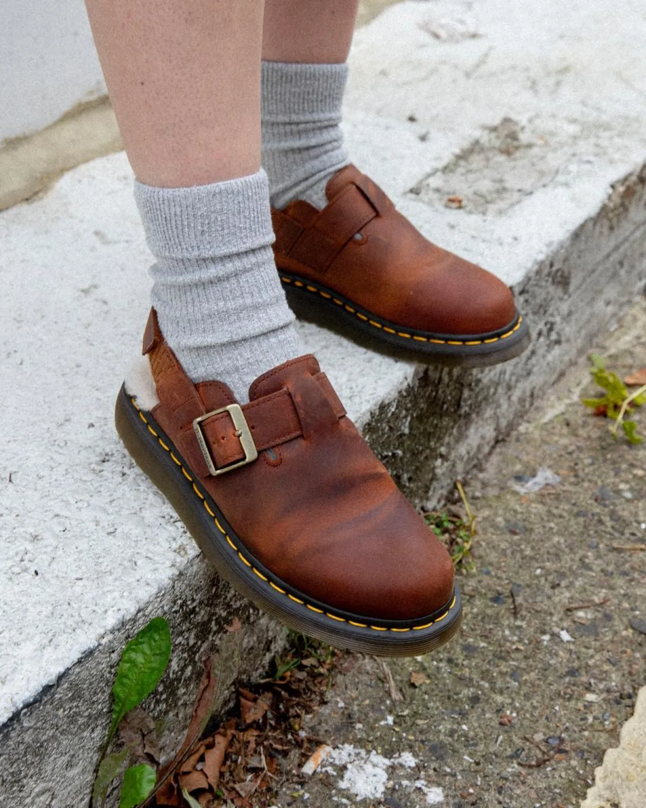 Dr. Martens Jorge II Imitatiebont Gevoerde Mules^UNISEX Nieuw Binnen|Trending Stijlen