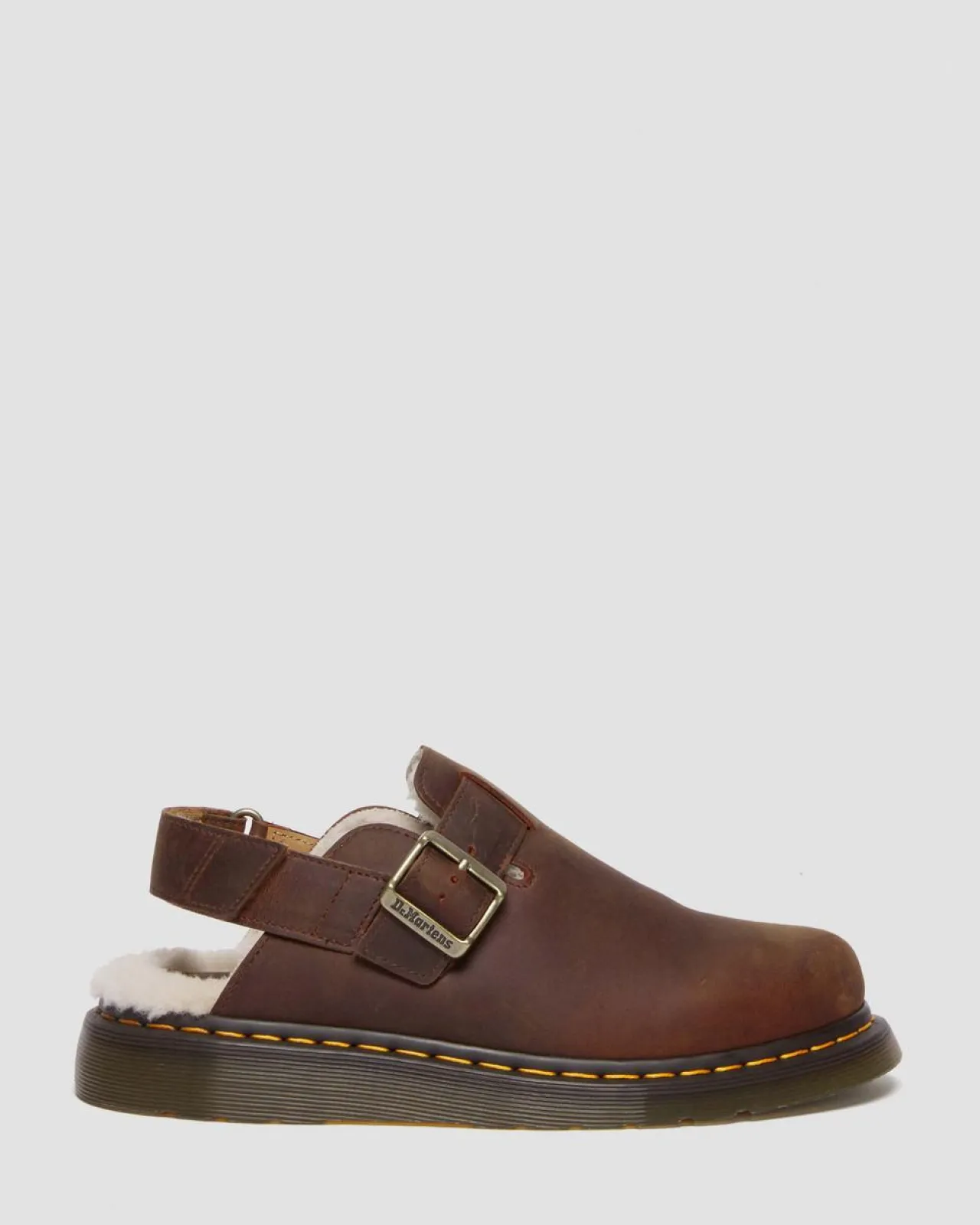 Dr. Martens Jorge II Imitatiebont Gevoerde Mules^UNISEX Nieuw Binnen|Trending Stijlen