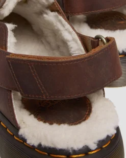 Dr. Martens Jorge II Imitatiebont Gevoerde Mules^UNISEX Nieuw Binnen|Trending Stijlen