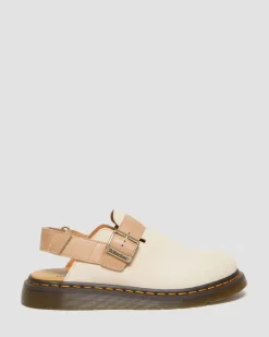Dr. Martens Jorge II Suède & Leren Slingback Mules^MENS Suède|Casual Stijlen
