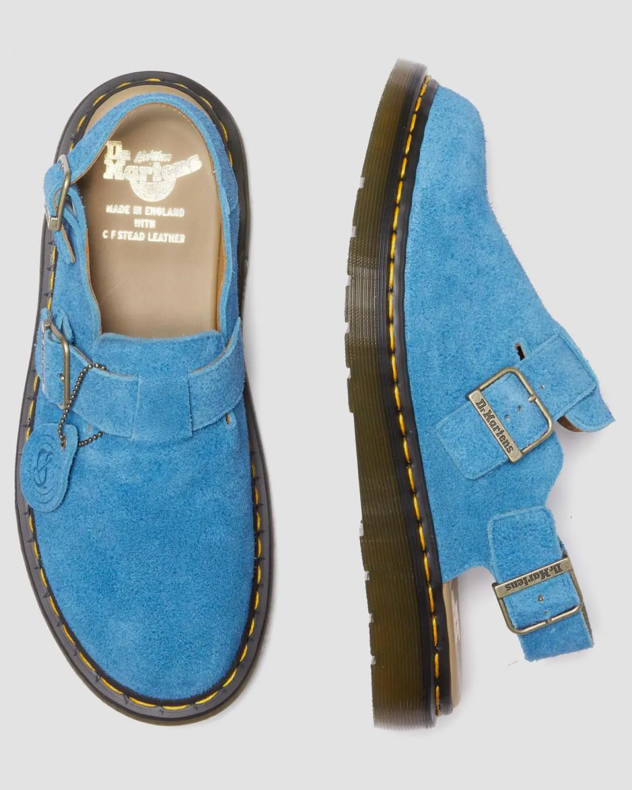 Dr. Martens Jorge Made In England Suède Mules^MENS Made In England|Suède