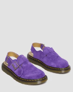 Dr. Martens Jorge Made In England Suède Mules^MENS Made In England|Suède