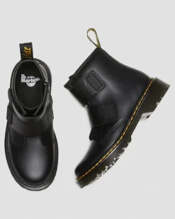 Dr. Martens Junior 1460 Dubbele Riem Leren Laarzen^KIDS Sale Voor Kinderen|Meisjes Schoolschoenen