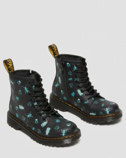 Dr. Martens Junior 1460 Glow In The Dark Bugs Veterlaarzen^KIDS Sale Voor Kinderen|Laarzen