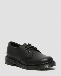 Dr. Martens Junior 1461 Mono Softy T Leren Schoenen^SALE Meisjes Schoolschoenen|Jongens Schoolschoenen
