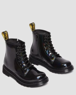 Dr. Martens Junior 1460 Regenboog Leren Veterlaarzen^KIDS Laarzen|Jongens