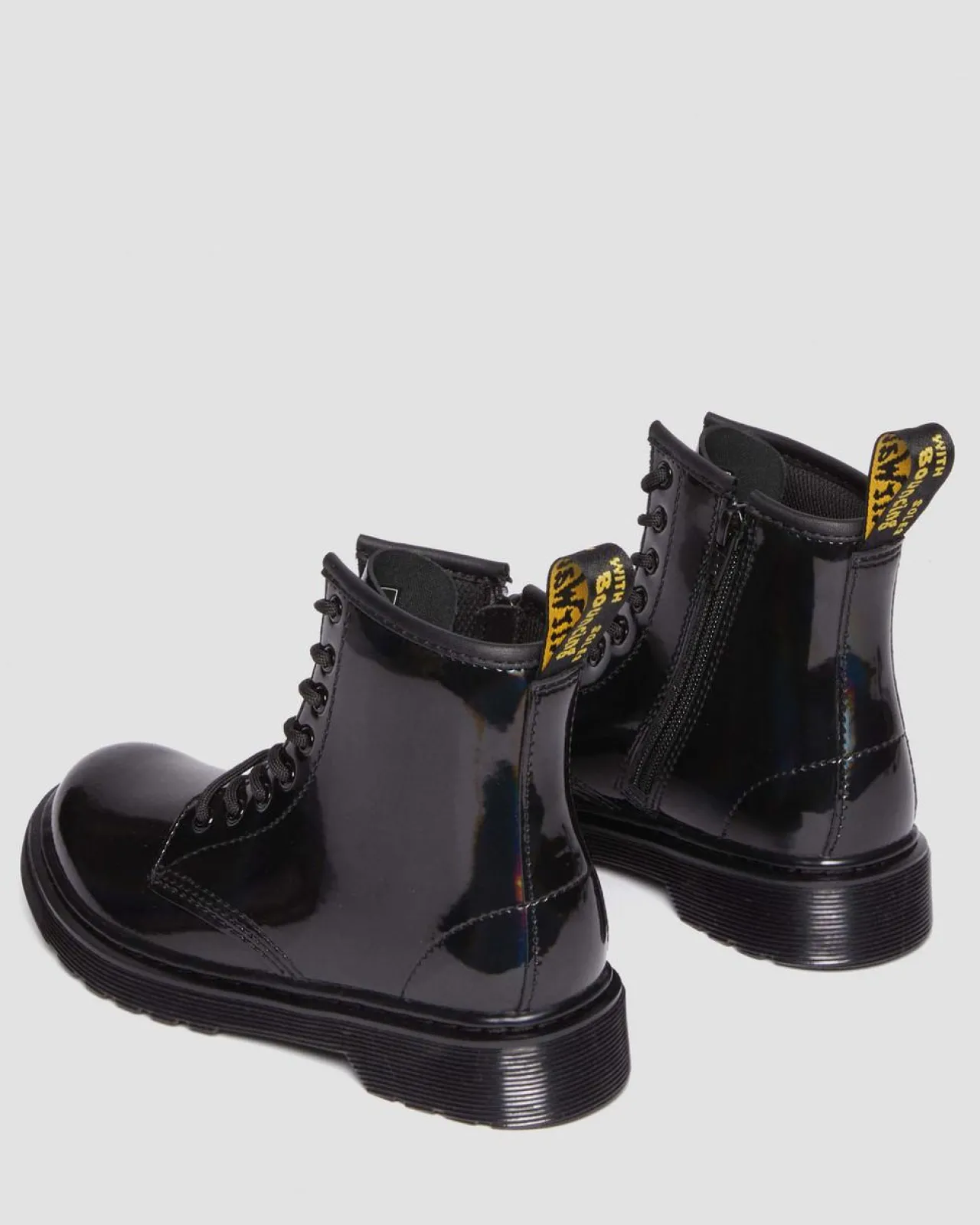 Dr. Martens Junior 1460 Regenboog Leren Veterlaarzen^KIDS Laarzen|Jongens