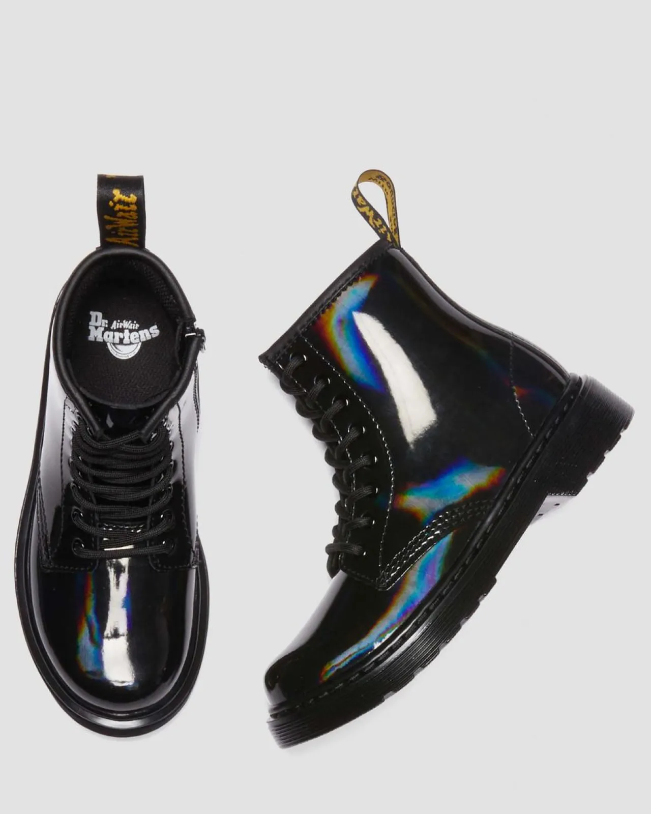 Dr. Martens Junior 1460 Regenboog Leren Veterlaarzen^KIDS Laarzen|Jongens