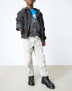 Dr. Martens Junior 1460 Serena Imitatiebont gevoerde Leren laarzen^KIDS Laarzen|Meisjes
