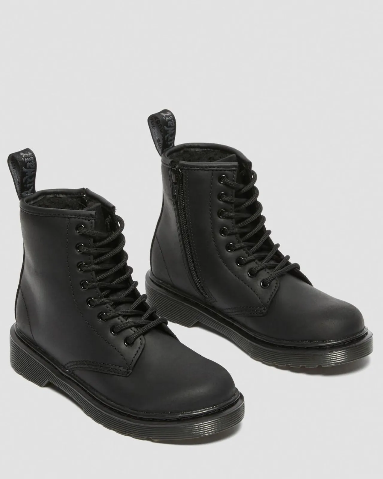 Dr. Martens Junior 1460 Serena Imitatiebont gevoerde Leren laarzen^KIDS Laarzen|Meisjes