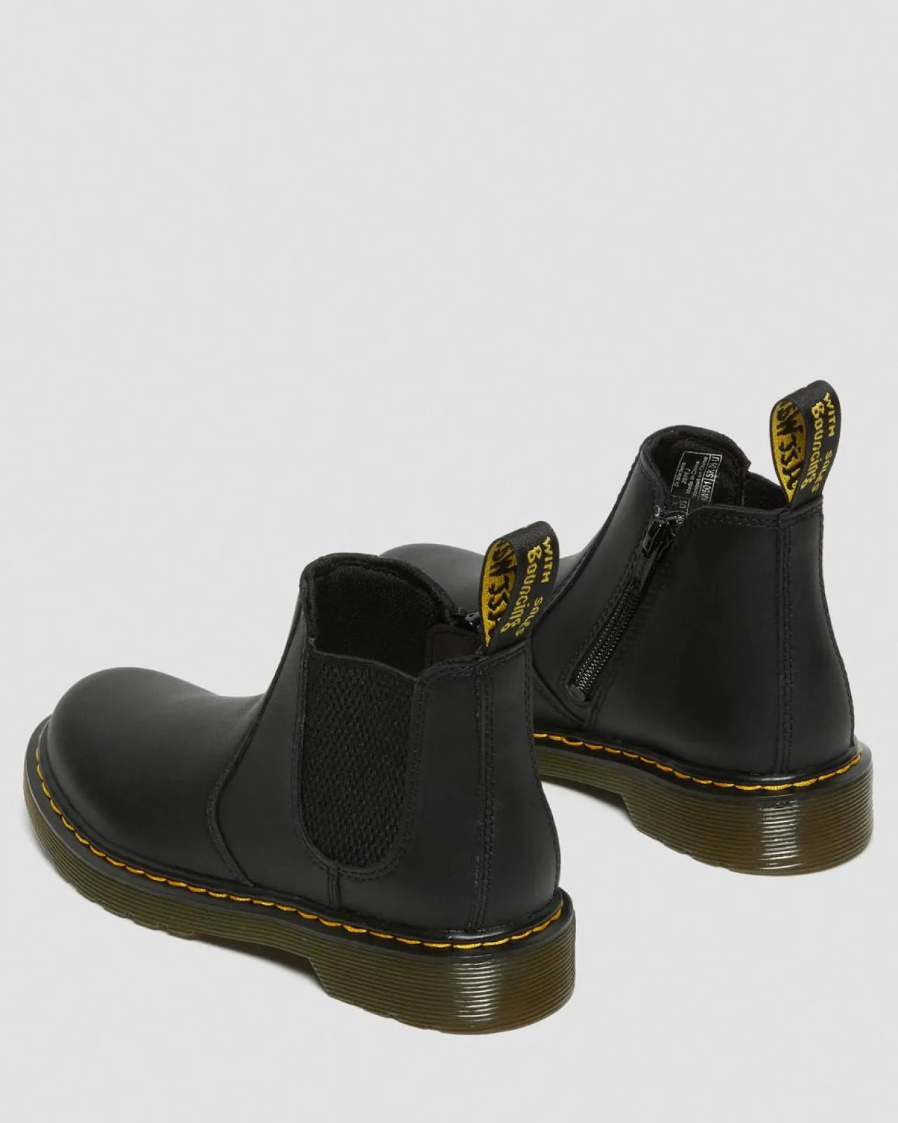 Dr. Martens Junior 2976 Softy T Leren Chelsea Boots^KIDS Meisjes Schoolschoenen|Jongens Schoolschoenen