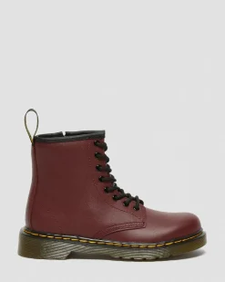 Dr. Martens Junior 1460 Softy T Leren Veterlaarzen^KIDS Meisjes Schoolschoenen|Laarzen