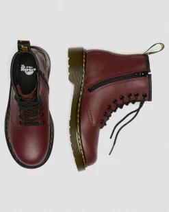 Dr. Martens Junior 1460 Softy T Leren Veterlaarzen^KIDS Meisjes Schoolschoenen|Laarzen