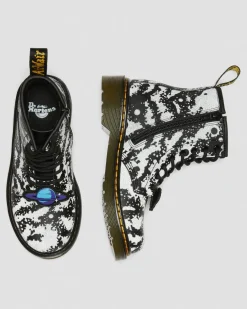 Dr. Martens Junior 1460 Space Hydro Leren Veterlaarzen^UNISEX Sale Voor Kinderen|Laarzen